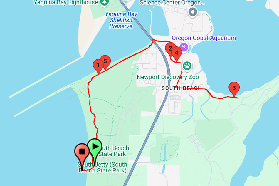 10K Route Map