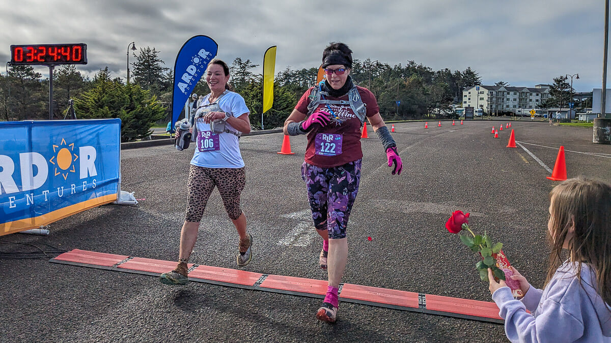 Runners enjoying the scenic course at RUN LOVE RUN.